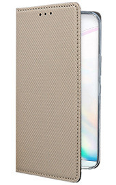 Кожени калъфи Кожени калъфи за Samsung  Кожен калъф тефтер и стойка Magnetic FLEXI Book Style за Samsung Galaxy Note 10 Plus N975F златист 